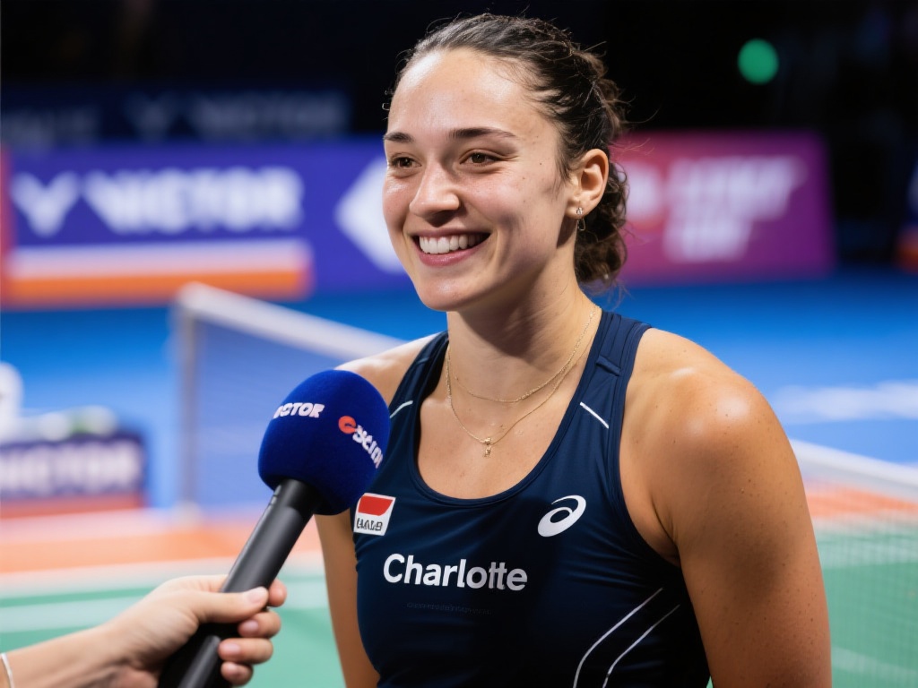 赛前专访Charlotte:最后一战,放下包袱,尽情享受比赛 在竞技体育的舞台上,每一场比赛都承载着运