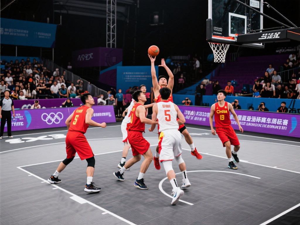 相比传统的五人制篮球，三人篮球以其快节奏