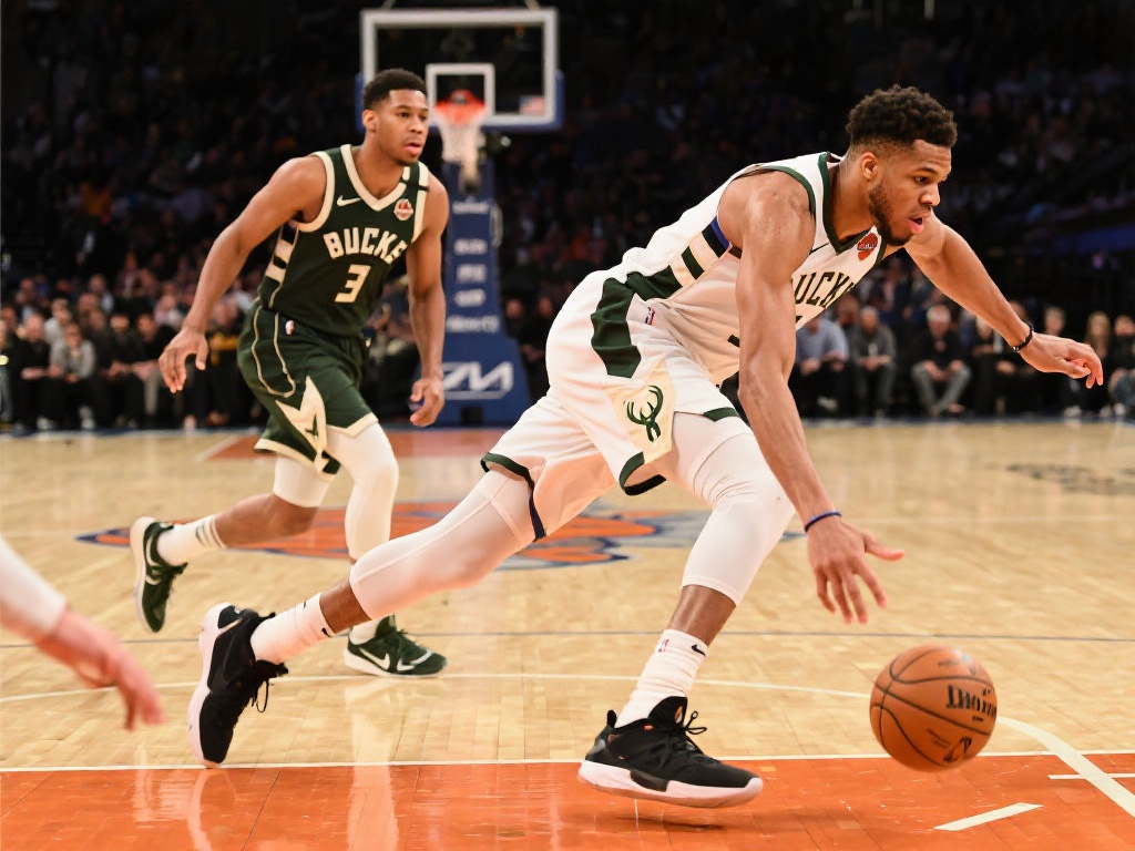 字母哥复出空砍30+9 阿努诺比爆发雄鹿憾负尼克斯 对于整场比赛而言,雄鹿出现的多次关键失误