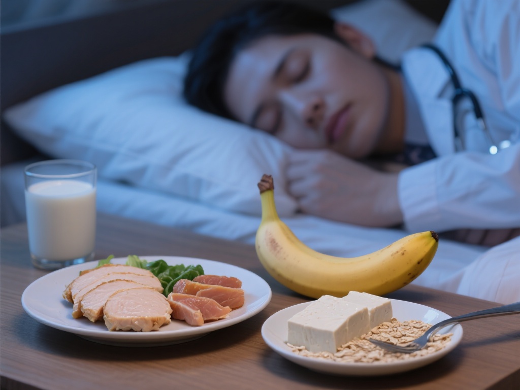 避免睡前饮食，控制热量摄入
睡前进食不